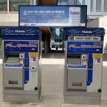 Denver Union Station - Ticket vending machine - Train Stations Near Me - Denver, Colorado