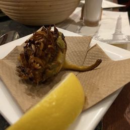 Antipasti- fried artichoke Antipasti- fried artichoke
