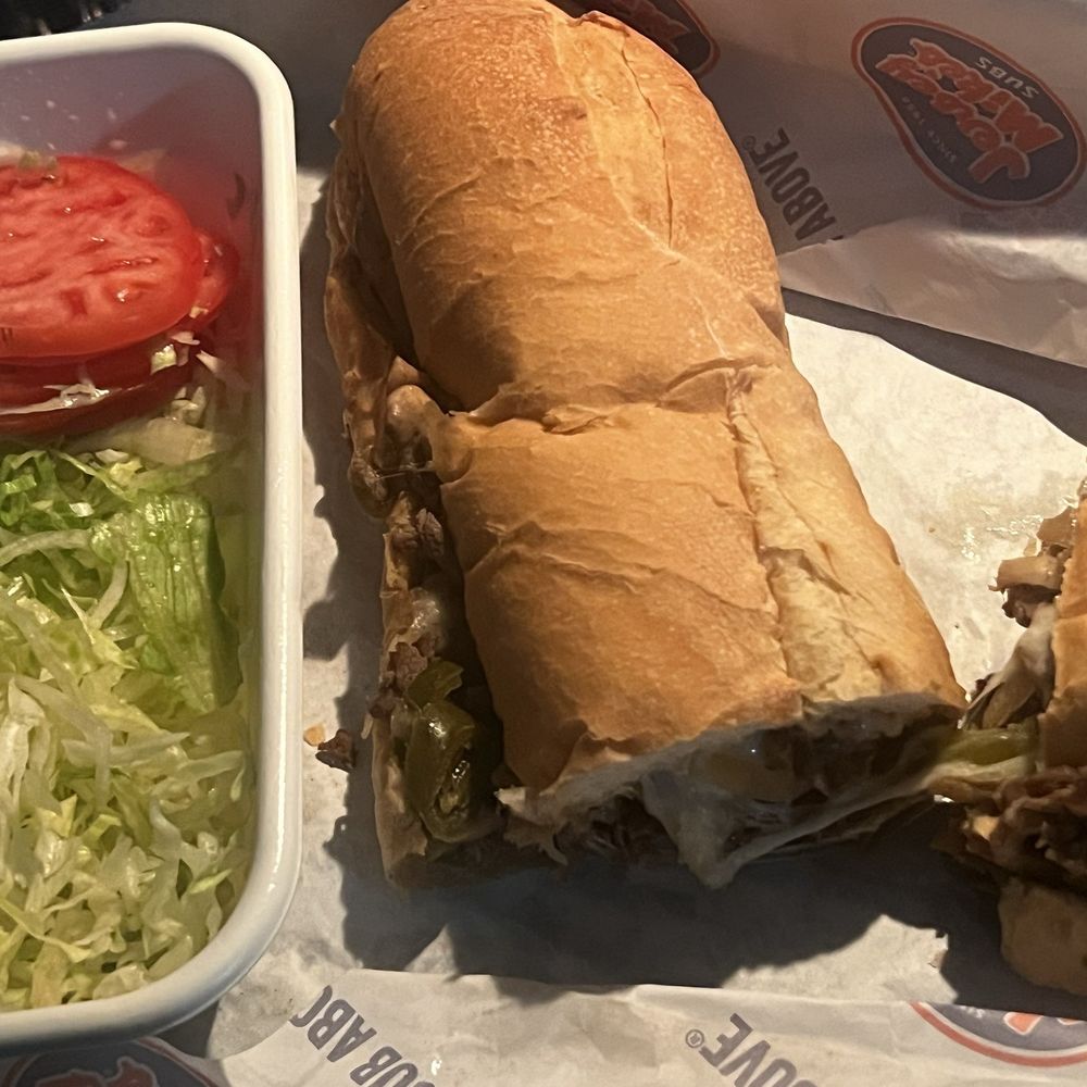 Big Kahuna with provilone, fresh tomatoes and lettuce on the side, mmmmm Big Kahuna with provilone, fresh tomatoes and lettuce on the side, mmmmm