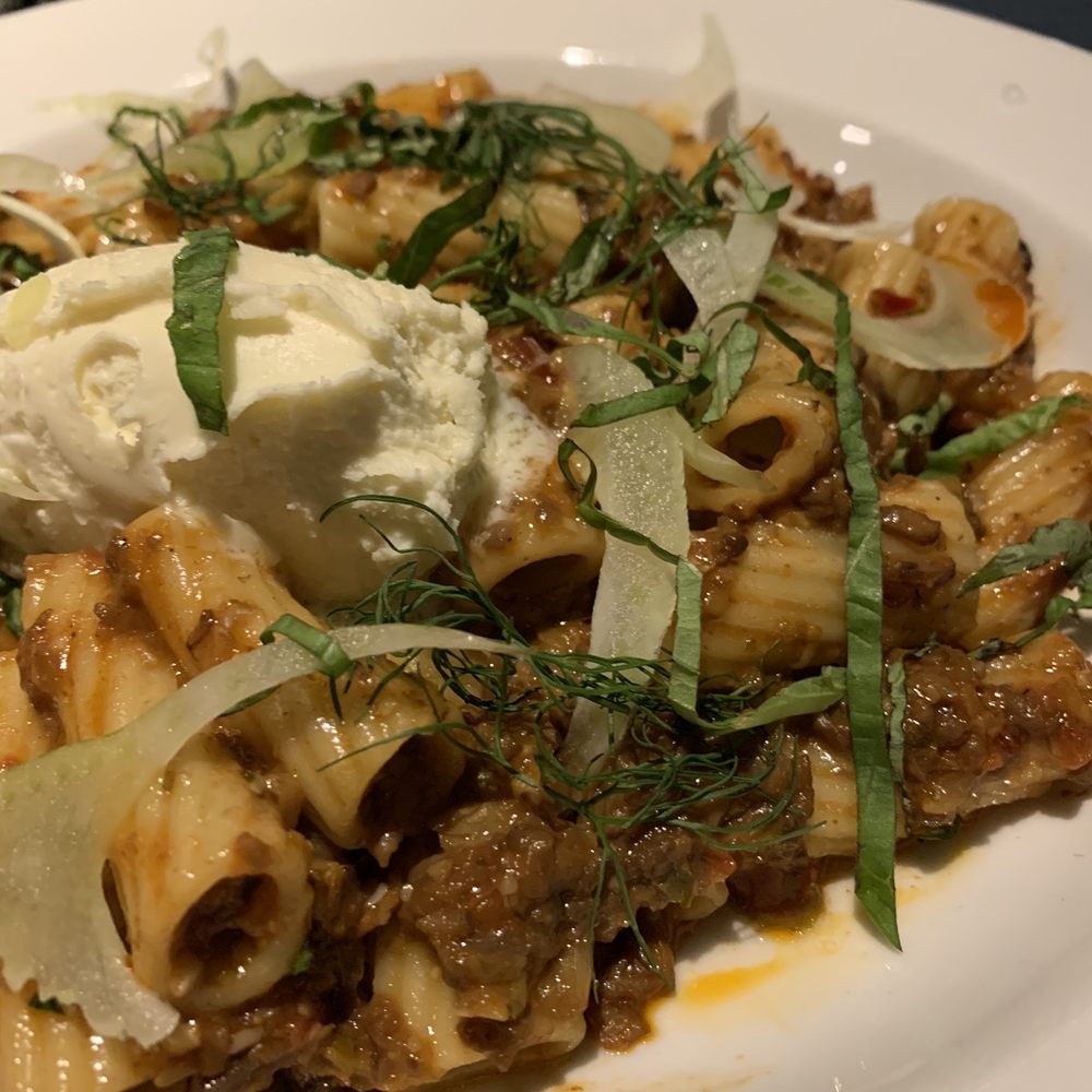 Handle - Mushroom Bolognese - New American Near Me - Park City, Utah Handle - Mushroom Bolognese - New American Near Me - Park City, Utah