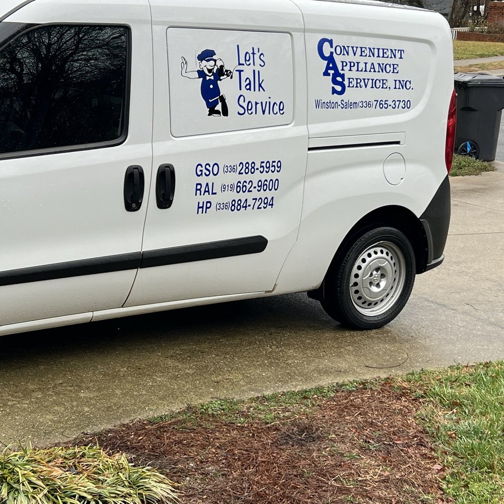 Convenient Appliance - Repair van - Appliances & Repair Near Me - Greensboro, North Carolina