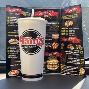 Tam's Burgers - Strawberry Lemonade Tam'S Menu - Burgers Near Me - Long Beach, California Tam's Burgers - Strawberry Lemonade Tam'S Menu - Burgers Near Me - Long Beach, California
