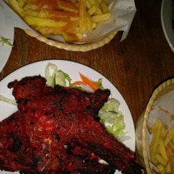 Shere Khan - Lamb chops and masala chips