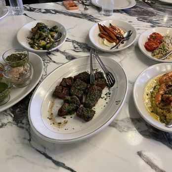 Pinyon - Beautiful layout of food - Mediterranean Near Me - Scottsdale, Arizona