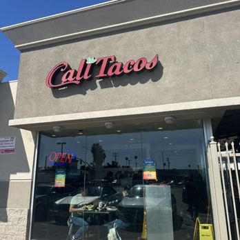 Cali Tacos - Outside view of the restaurant from the parking lot - Mexican Near Me - Orange, California Cali Tacos - Outside view of the restaurant from the parking lot - Mexican Near Me - Orange, California
