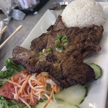 Zen Pho & Noodles - Pork chop rice platter - Korean Near Me - Saint Johns, Florida