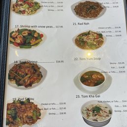 Menu Prices as of 6/11/2025 Menu Prices as of 6/11/2025