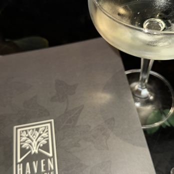 Haven Farm + Table - Dirty martini - New American Near Me - Encinitas, California