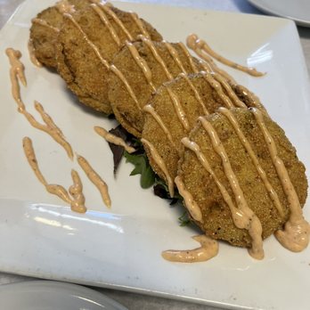 Capeside Fish Company - Fried Green Tomatoes   This was the best!  Had to have it the next day... so worth going back! - Seafood Markets Near Me - Rainbow City, Alabama