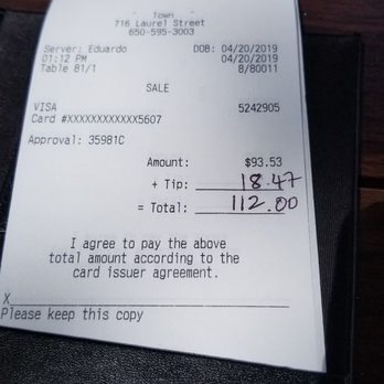 TOWN - Well worth the price.. - Steakhouses Near Me - San Carlos, California TOWN - Well worth the price.. - Steakhouses Near Me - San Carlos, California