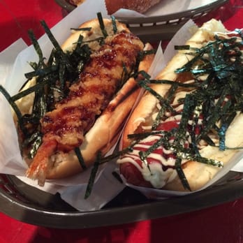 Japadog - Terimayo & Ebi Tempura - Japanese Near Me - Vancouver, British Columbia