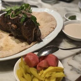 Slow Roasted Lamb Neck Shawarma