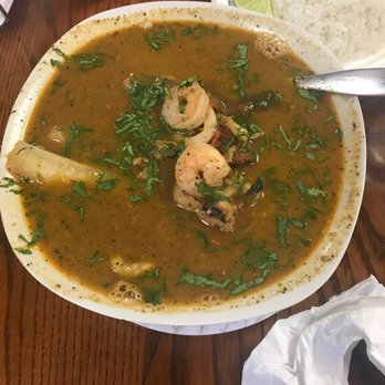 El Rinconcito De Lima - Parihuela (seafood soup w/a side of rice). - Peruvian Near Me - Jacksonville, Florida
