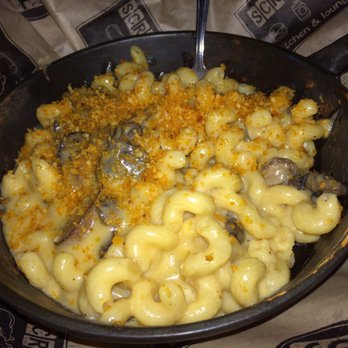 Scratch Public House - I remember this truffle macaroni and cheese to be mouthwatering delicious, this time not the same. - Burgers Near Me - Forest Park, Illinois Scratch Public House - I remember this truffle macaroni and cheese to be mouthwatering delicious, this time not the same. - Burgers Near Me - Forest Park, Illinois