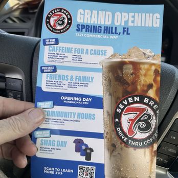 7 Brew Coffee - Coffee & Tea Near Me - Spring Hill, Florida