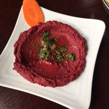 Cafe Turko - Beet hummus - Halal Near Me - Seattle, Washington