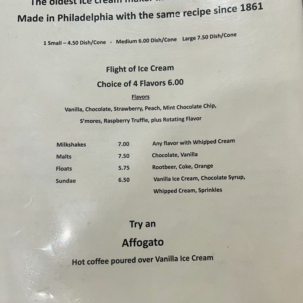 Griddles Malt Shoppe - Ice cream menu - Ice Cream & Frozen Yogurt Near Me - Columbia, Pennsylvania Griddles Malt Shoppe - Ice cream menu - Ice Cream & Frozen Yogurt Near Me - Columbia, Pennsylvania