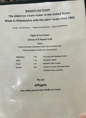 Menu photo 4 Griddles Malt Shoppe Columbia, PA