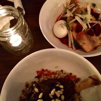 The Common - Braised lamb shank and smoked trout - Lounges Near Me - Edmonton, Alberta The Common - Braised lamb shank and smoked trout - Lounges Near Me - Edmonton, Alberta