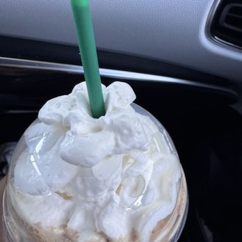 Starbucks - My barista made a flower! - Coffee & Tea Near Me - Turlock, California