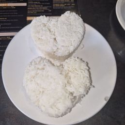 Heart Shaped rice Heart Shaped rice
