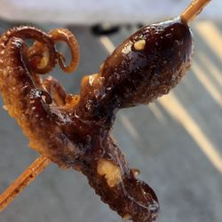 Wat Lao Thepnimith - Grilled octopus