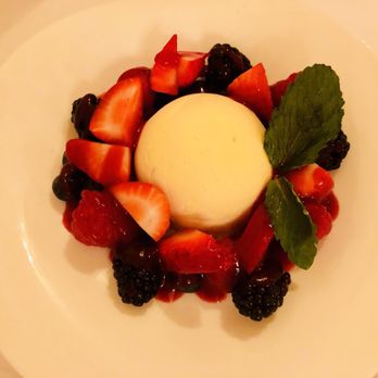 Meson Sabika - Berries and white chocolate mousse - Tapas Bars Near Me - Naperville, Illinois