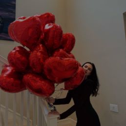 Heart balloons