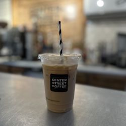 Center Street Coffee - Iced vanilla latte