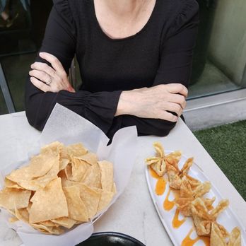 Anthem - Chips & Guac Brisket Rangoons - American Near Me - Austin, Texas Anthem - Chips & Guac Brisket Rangoons - American Near Me - Austin, Texas