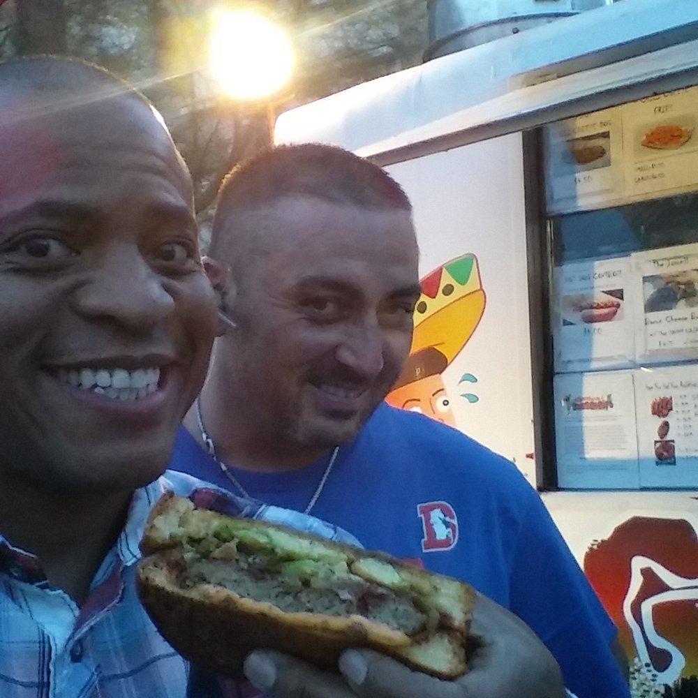 Hanging out with Paul the owner this food is fantastic highly recommend this place Hanging out with Paul the owner this food is fantastic highly recommend this place