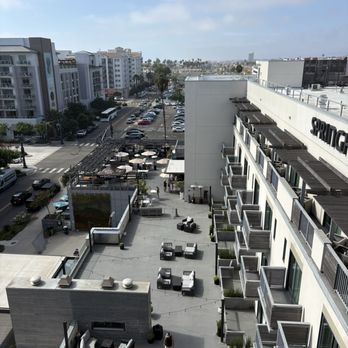 SpringHill Suites by Marriott Oceanside Beach - View from 6th floor where pool is - Hotels Near Me - Oceanside, California SpringHill Suites by Marriott Oceanside Beach - View from 6th floor where pool is - Hotels Near Me - Oceanside, California