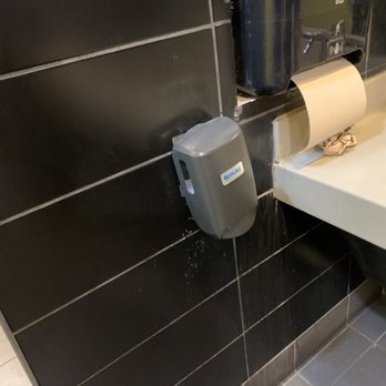 Buffalo Wild Wings - Soap hanging and dripping all over walls - Sports Bars Near Me - Riverside, California
