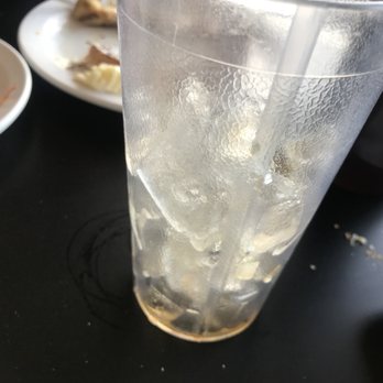 A Nice Restaurant - a glass of water with ice - Breakfast & Brunch Near Me - New Albany, Indiana