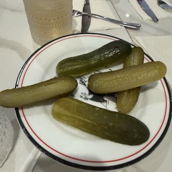 Epsteins Kosher Deli - pickles (she said 1/2 were half sour, but they all tasted more towards the sour to me - Delis Near Me - Somers, New York Epsteins Kosher Deli - pickles (she said 1/2 were half sour, but they all tasted more towards the sour to me - Delis Near Me - Somers, New York