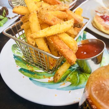 Blue Daisy - Seasoned Parmesan fries - Creperies Near Me - Santa Monica, California