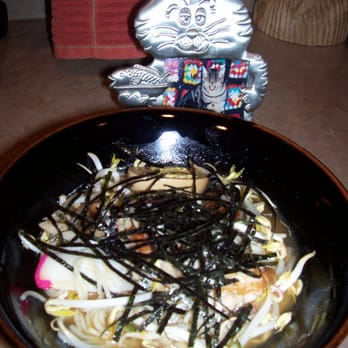 Oishi Teriyaki & Sushi - chicken ramen bowl at home with lots more Kizami Nori - Japanese Near Me - Paramount, California