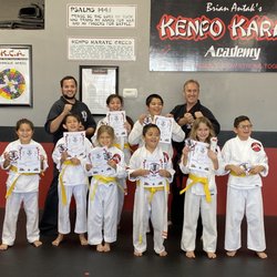Brian Antak's Kenpo Karate - Yellow belt ceremony at Antaks Kenpo Karate