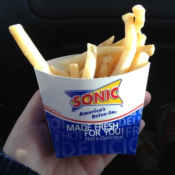 Sonic Drive-In - Medium fries - Burgers Near Me - Hayward, California Sonic Drive-In - Medium fries - Burgers Near Me - Hayward, California