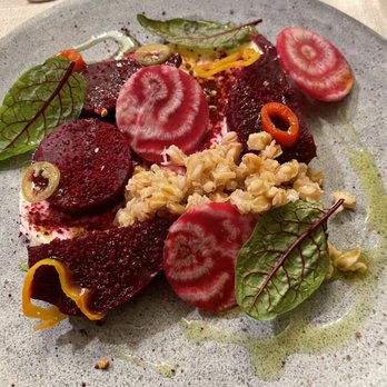 Chef Collins Events - Marinated local beets and mascarpone - Party & Event Planning Near Me