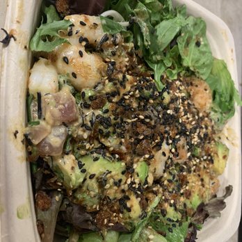 Poke by The Pound - Create Your Own Poke Bowl, salmon and tuna - Food Delivery Services Near Me - New York, New York Poke by The Pound - Create Your Own Poke Bowl, salmon and tuna - Food Delivery Services Near Me - New York, New York