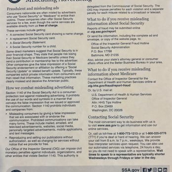 Social Security - 9/10/25 FYI. - Public Services & Government Near Me - Reno, Nevada