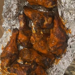Papa Johns Pizza - How is it possible to order wings and not get any flats and they burnt