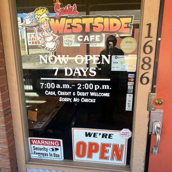 Susie's Westside Cafe - Hours of business - Breakfast & Brunch Near Me - Colorado Springs, Colorado Susie's Westside Cafe - Hours of business - Breakfast & Brunch Near Me - Colorado Springs, Colorado