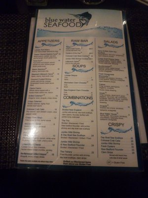Menu photo 4 Blue Water Seafood East Brunswick, NJ