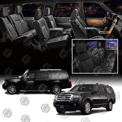 Kansas City Limousine and Party Bus - Elite G-Series Ford Expedition EL transports up to Seven in affordable class and safety. Now serving the Kansas City metropolitan areas...
