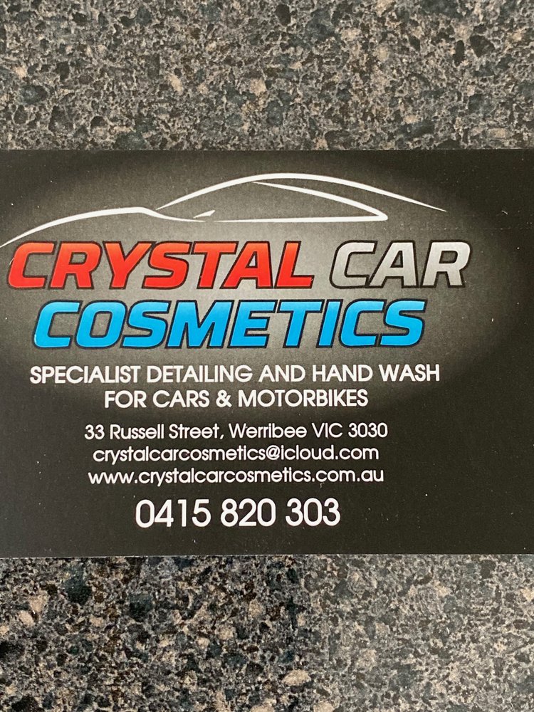 CRYSTAL CAR COSMETICS 192 Old Geelong Rd, Hoppers Crossing Victoria, Australia Car Wash