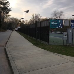 Glenlake Tennis Center - Glenlake Tennis Ctr - adjacent to pool