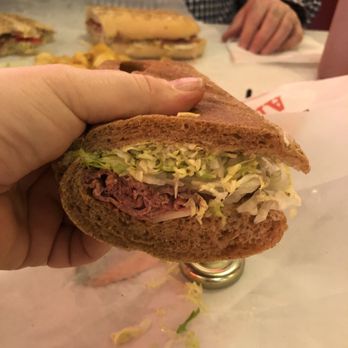 Amiel's - Roast Beef Sub for $7.99. Maybe about 2 oz of Meat - Sandwiches Near Me - Victor, New York Amiel's - Roast Beef Sub for $7.99. Maybe about 2 oz of Meat - Sandwiches Near Me - Victor, New York