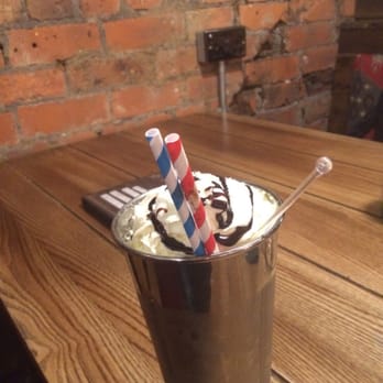 Crafty Pig - Chocolate shake - Pubs Near Me - Manchester, XGM